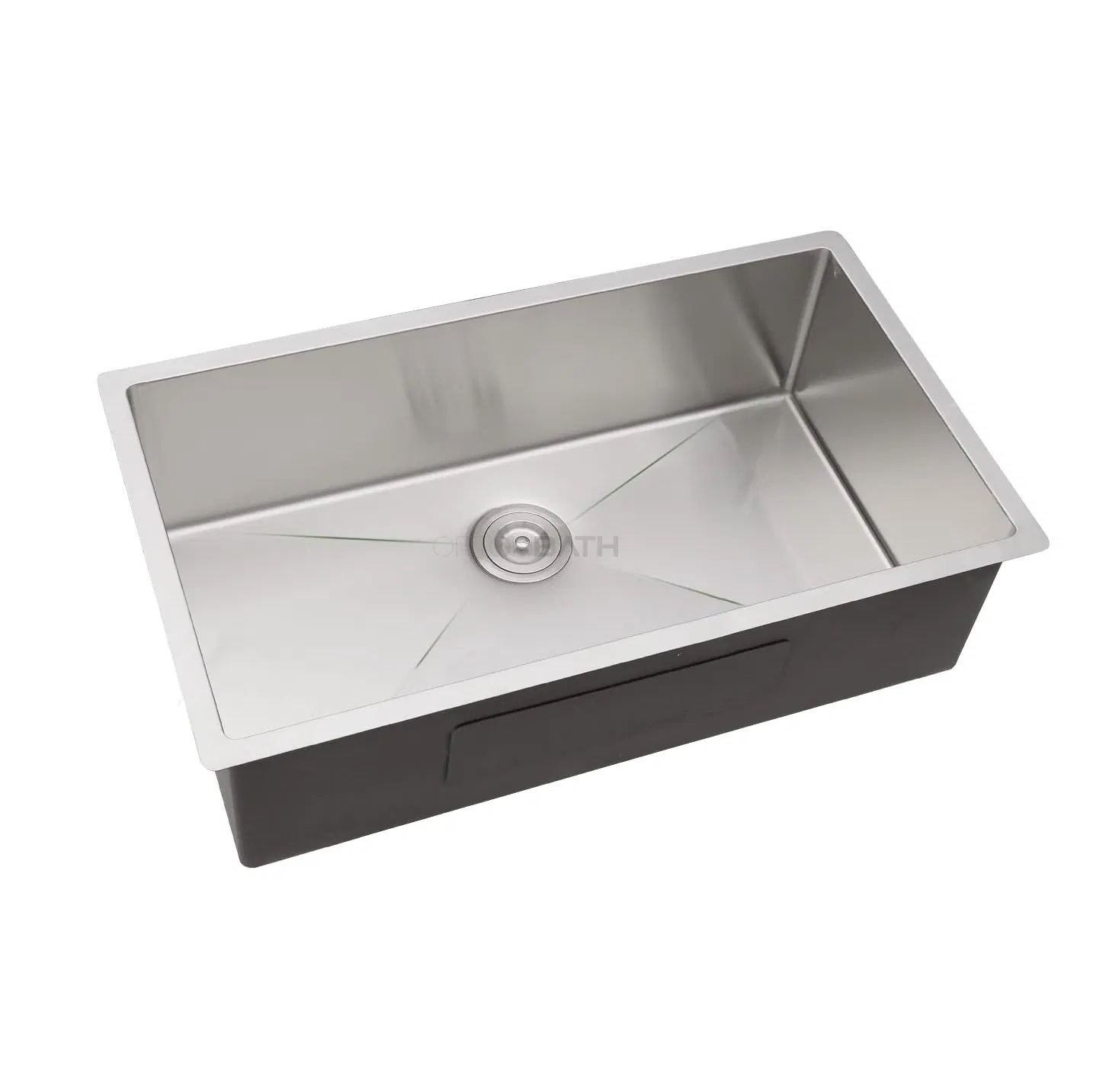 Ortonbath Kitchen Sink 30 Inch Undermount 16 Gauge Stainless Steel Kitchen Sink Single Bowl Workstation Sink