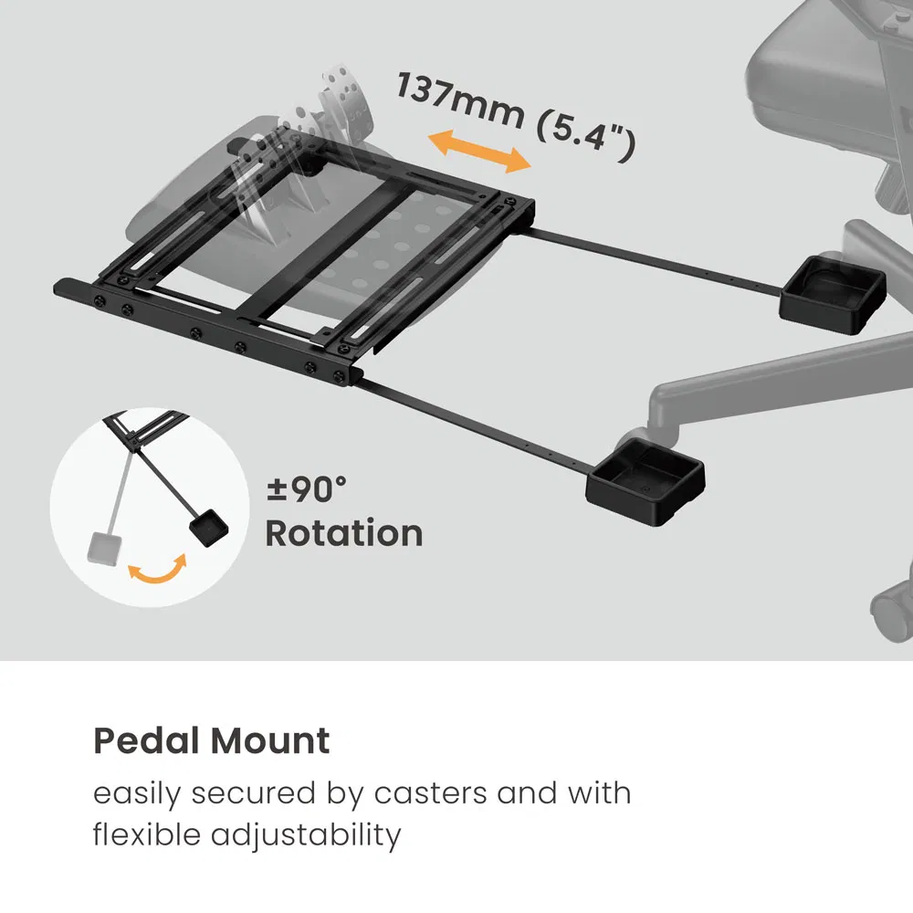 Universal Mounting Accessories for Racing Sim Gears