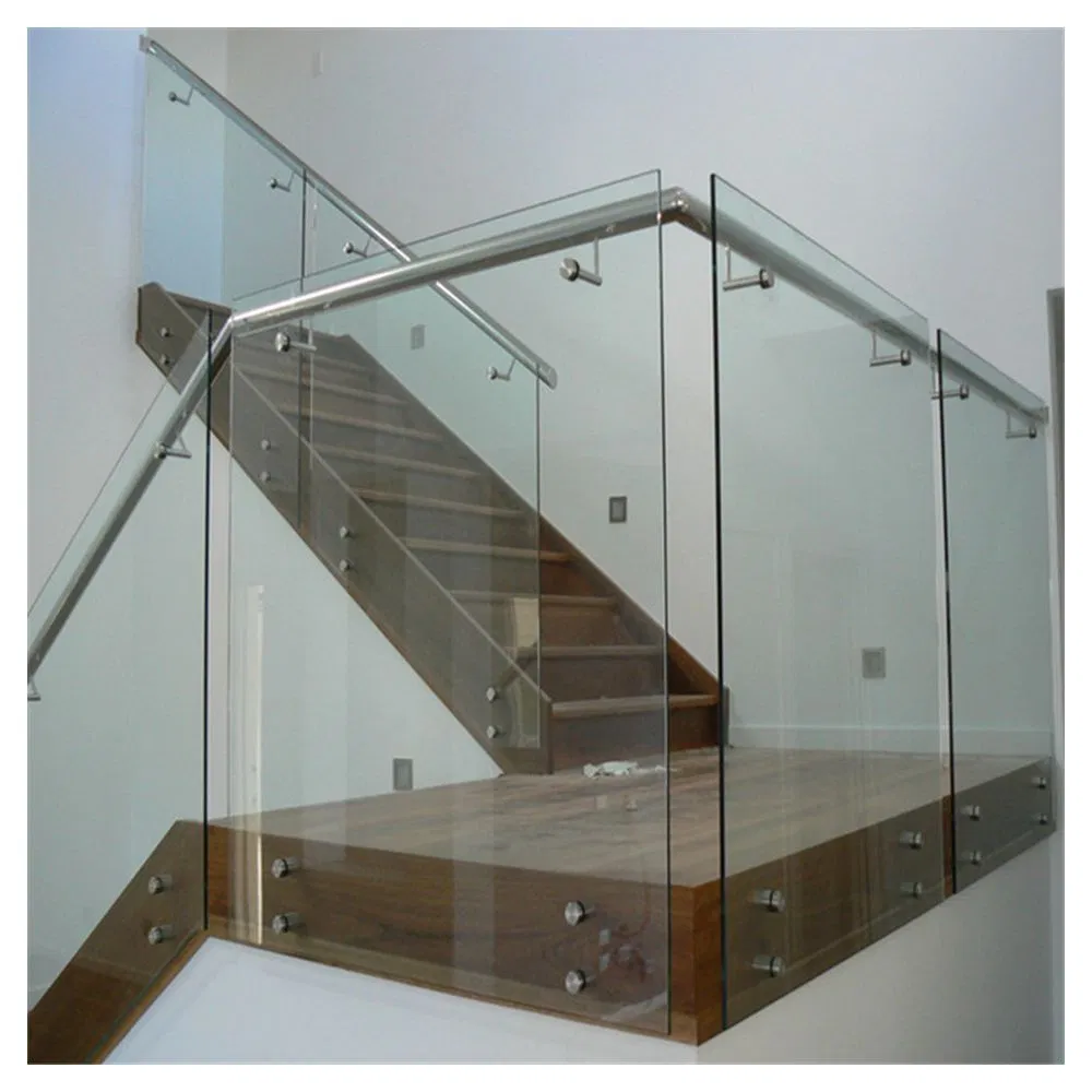 Prima Customized Factory Price Standoff Glass Railings Stainless Steel Railings