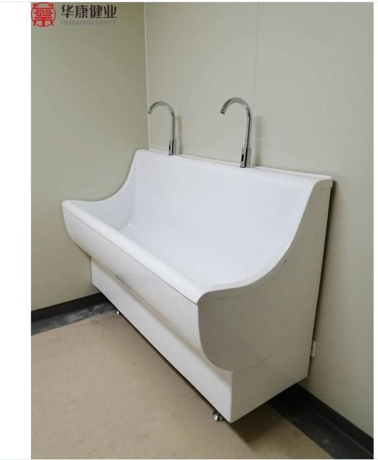 Hospital Acrylic Solid Surface Sink Surgial Hand Washing Basin Scrub Sink Artifical Stone Sink
