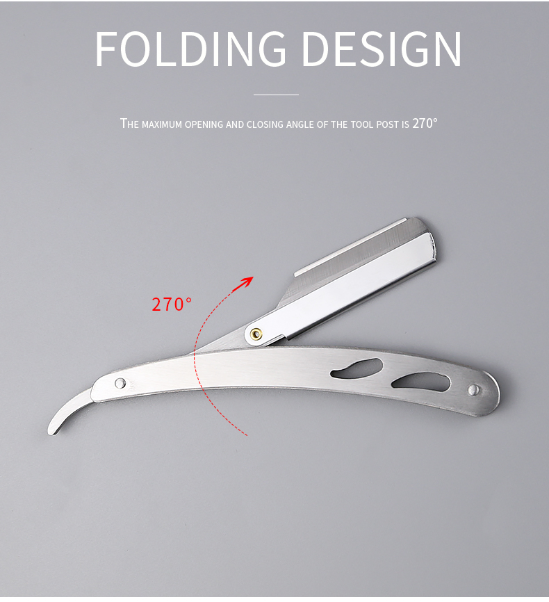 Customized Straight Edge Razor Shaver Blade Single Blade Barber Razor Blade