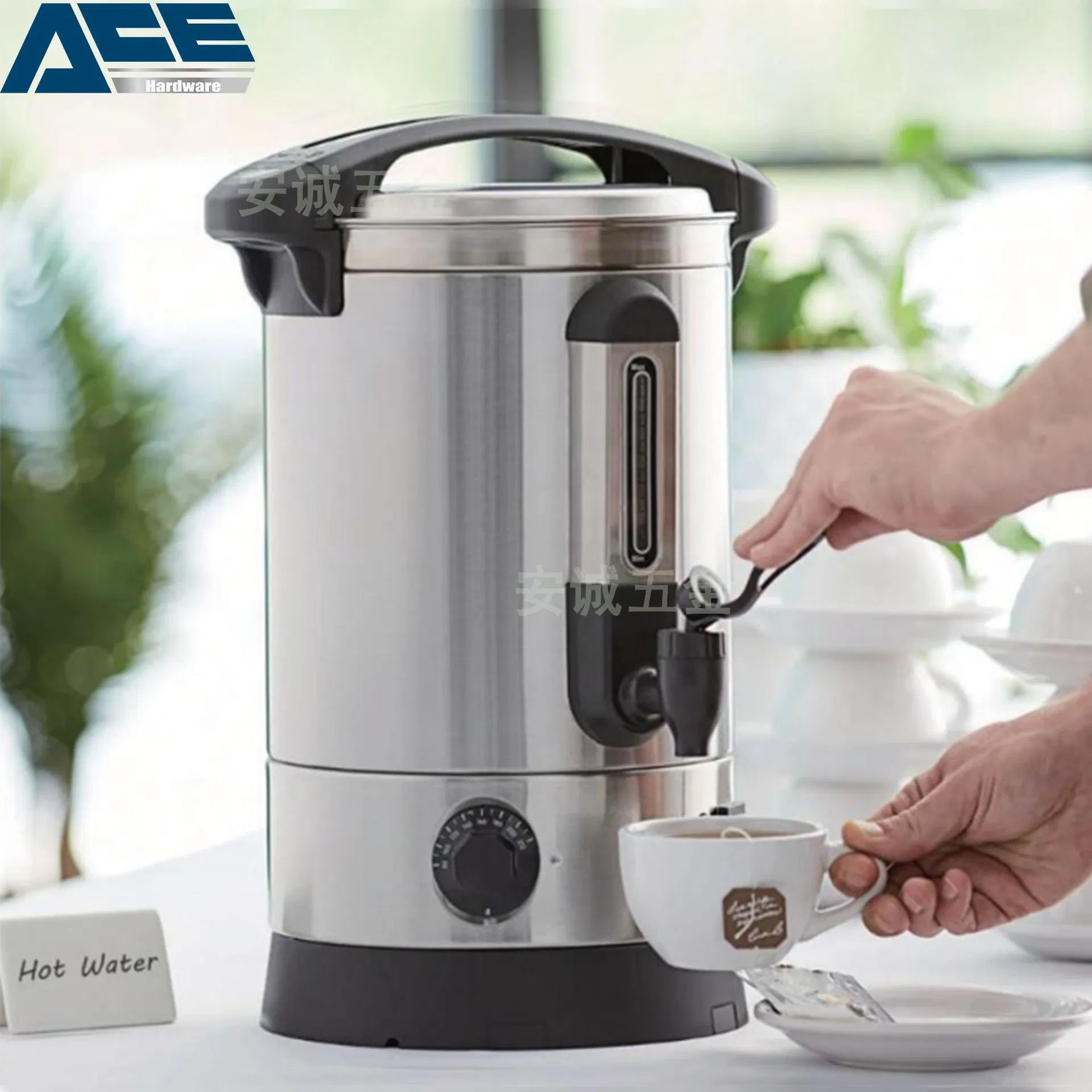 Food Grade Stainless Steel Electric Kettle - Commercial Large Capacity Hot Water Container