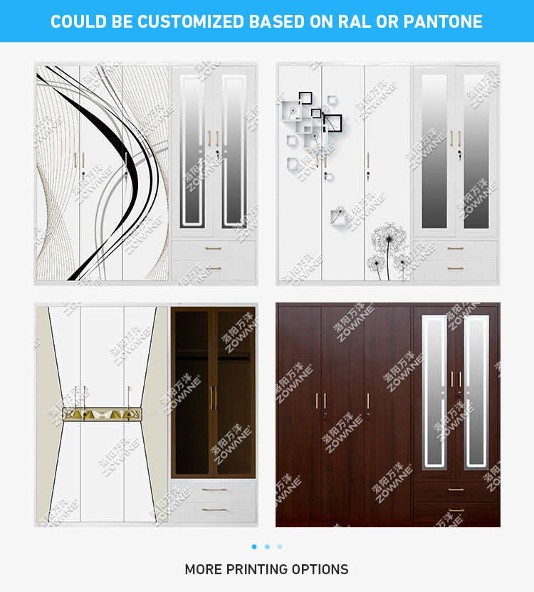 Шкаф-гардероб стальной 5 дверей