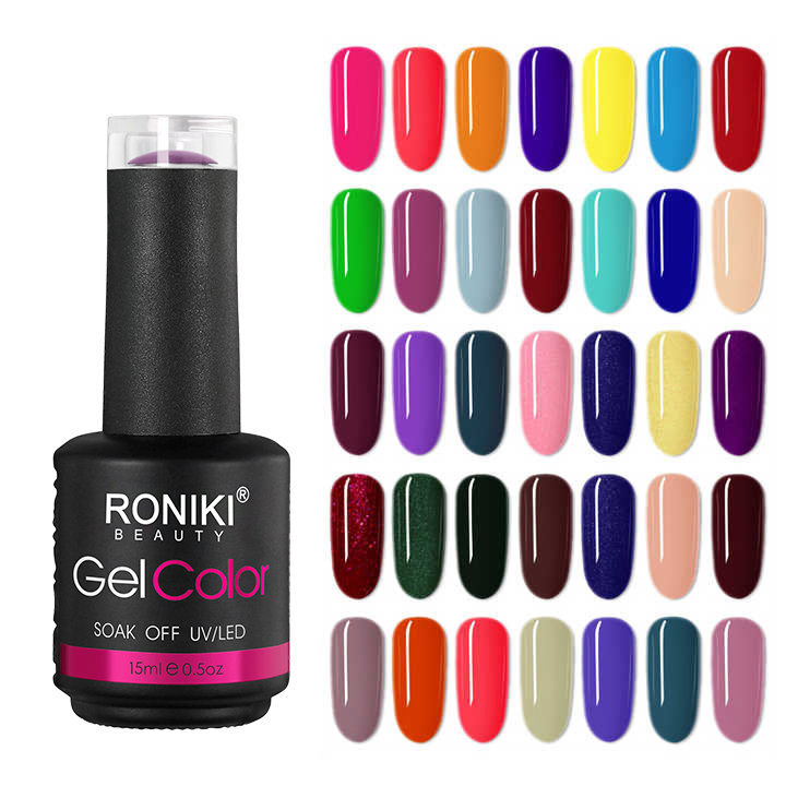 Roniki Custom Mixed Colors Private Label Gel Polish