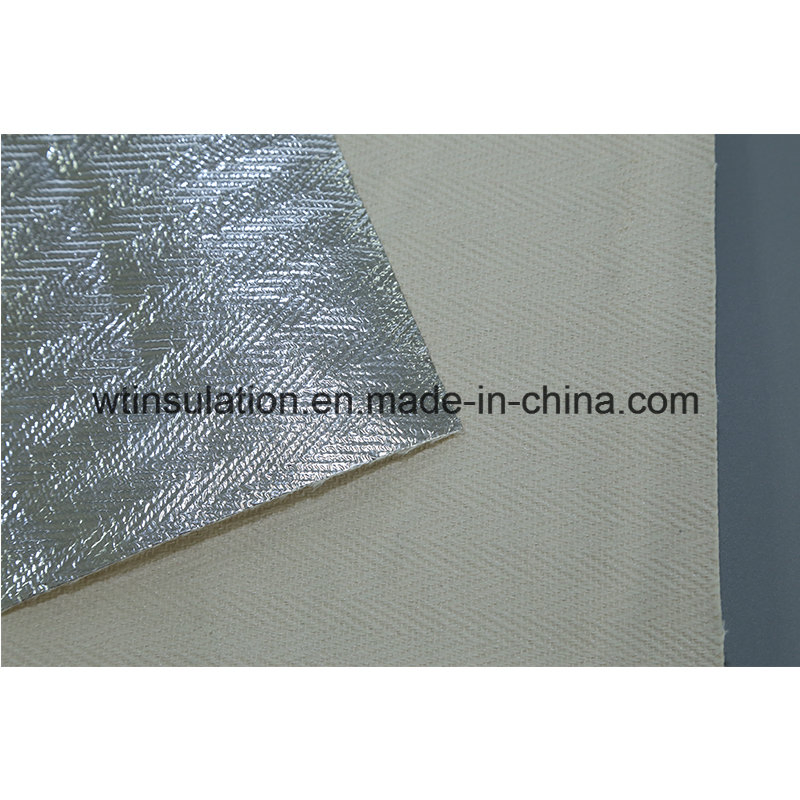 Green Acrylic High Temperature Resistant Aluminum Foil Cloth Heat Resistant