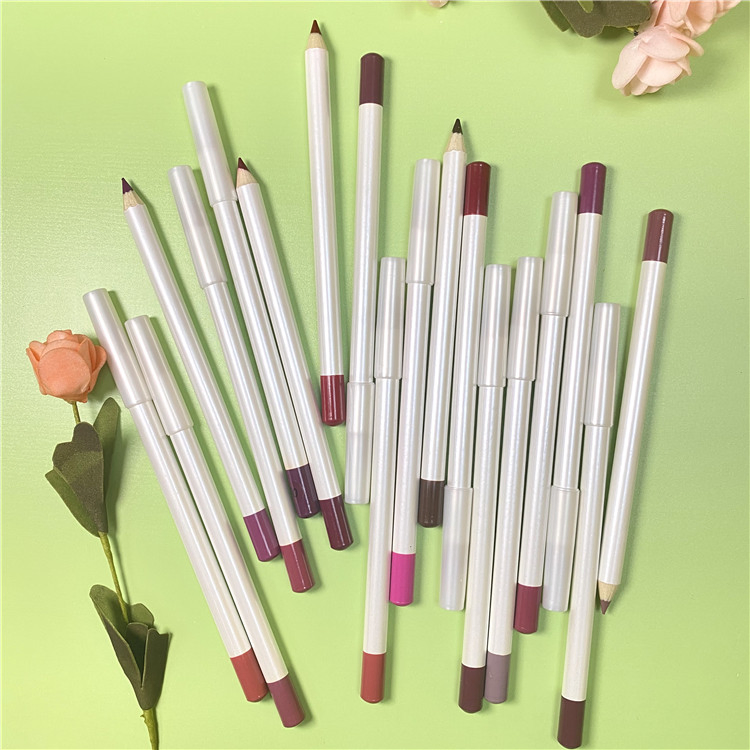 Wholesale 6 Colors Lipline Long Lasting Private Label Matte Lip Liner Pencil