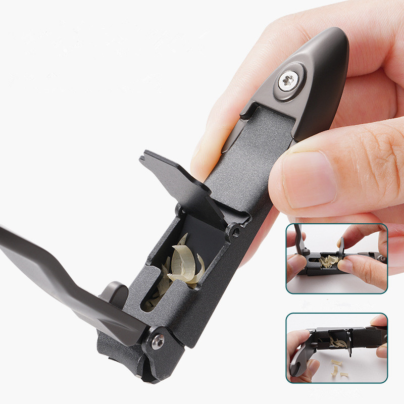 Baby Nail Care Cutter Edge Pet Manicure Set Tools Multifunctional Metal Nails Art Clipper Kit with Catcher