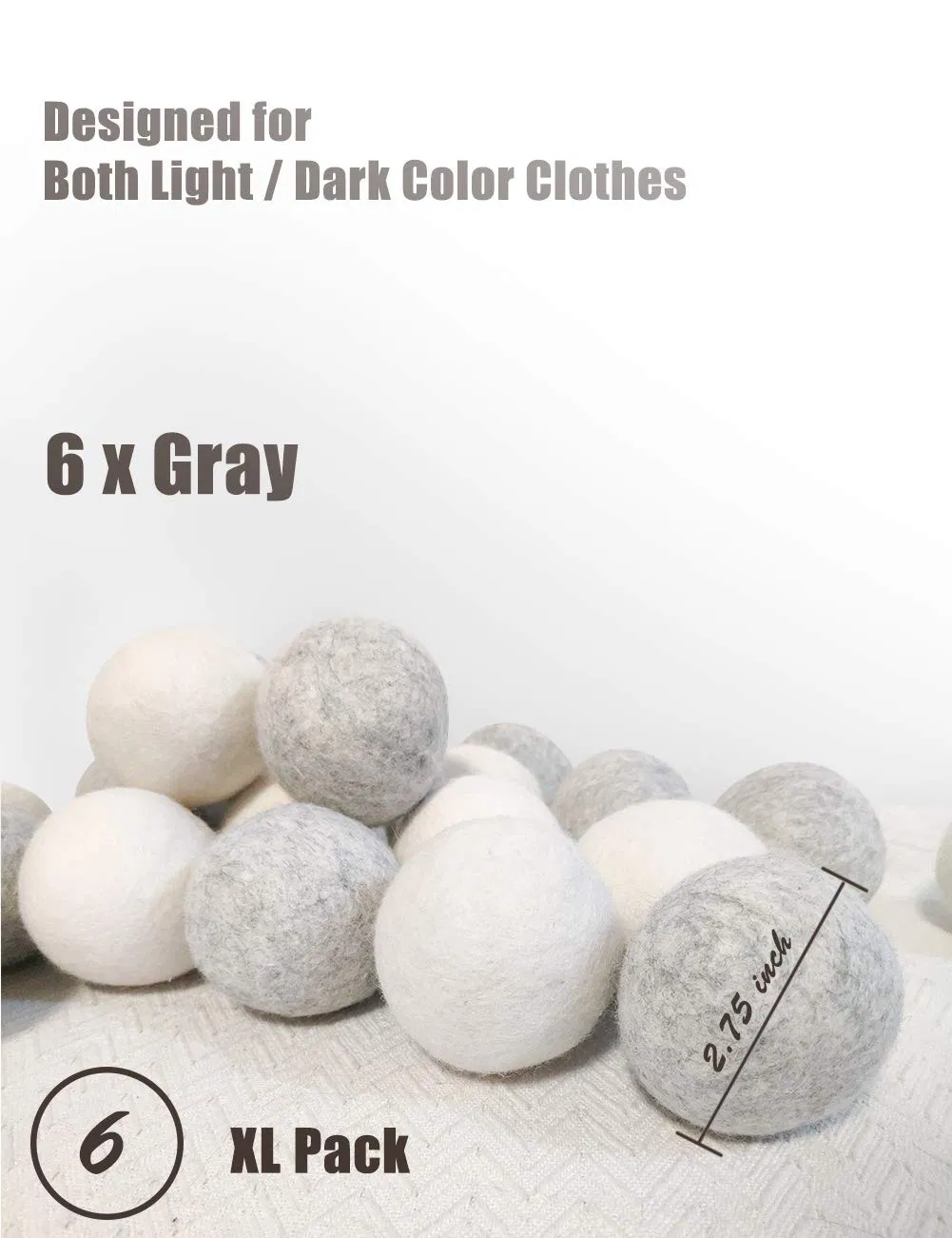 Best Seller Organic Wool 100% Alpaca Fiber Wool Felt Dryer Decoration Wool Ball Tumble Dryer Balls