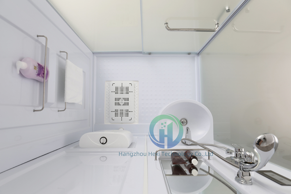 Most Convenient Prefab Toilet Bathroom Concealed Integrated Sanitary Ware Capsule Bathroom