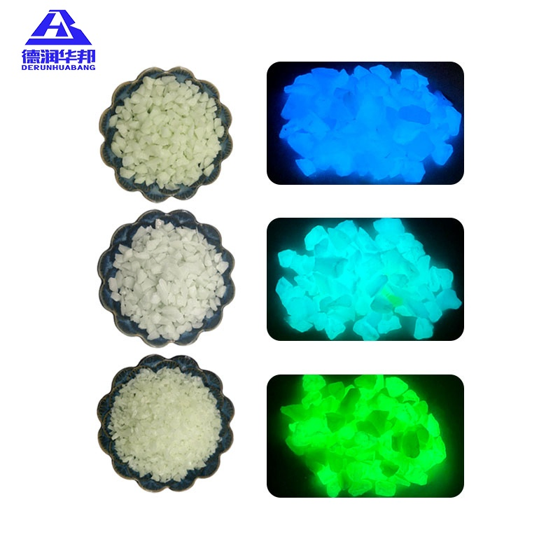 Glowing Resin Particle for Daily Decoration Design