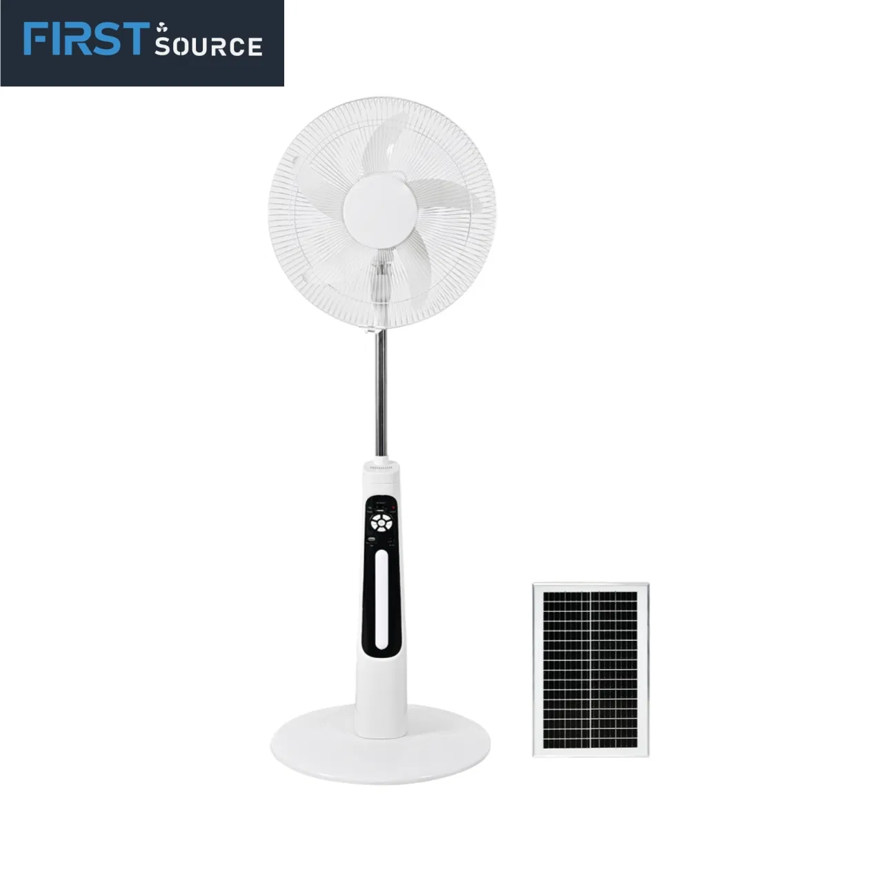 Solar Fan 16 Inch with Brushless Motor and Timer Feature