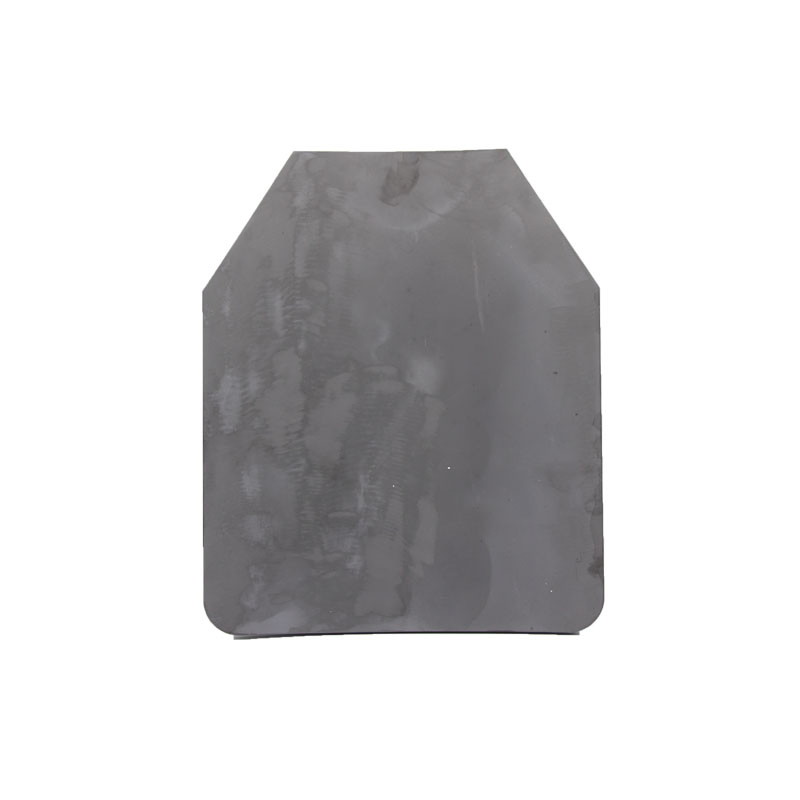 Single-Curved Lightweight Sintered Silicon Carbide (SIC) Ceramic Plate 217*220*4.2mm for Body Armour Plate