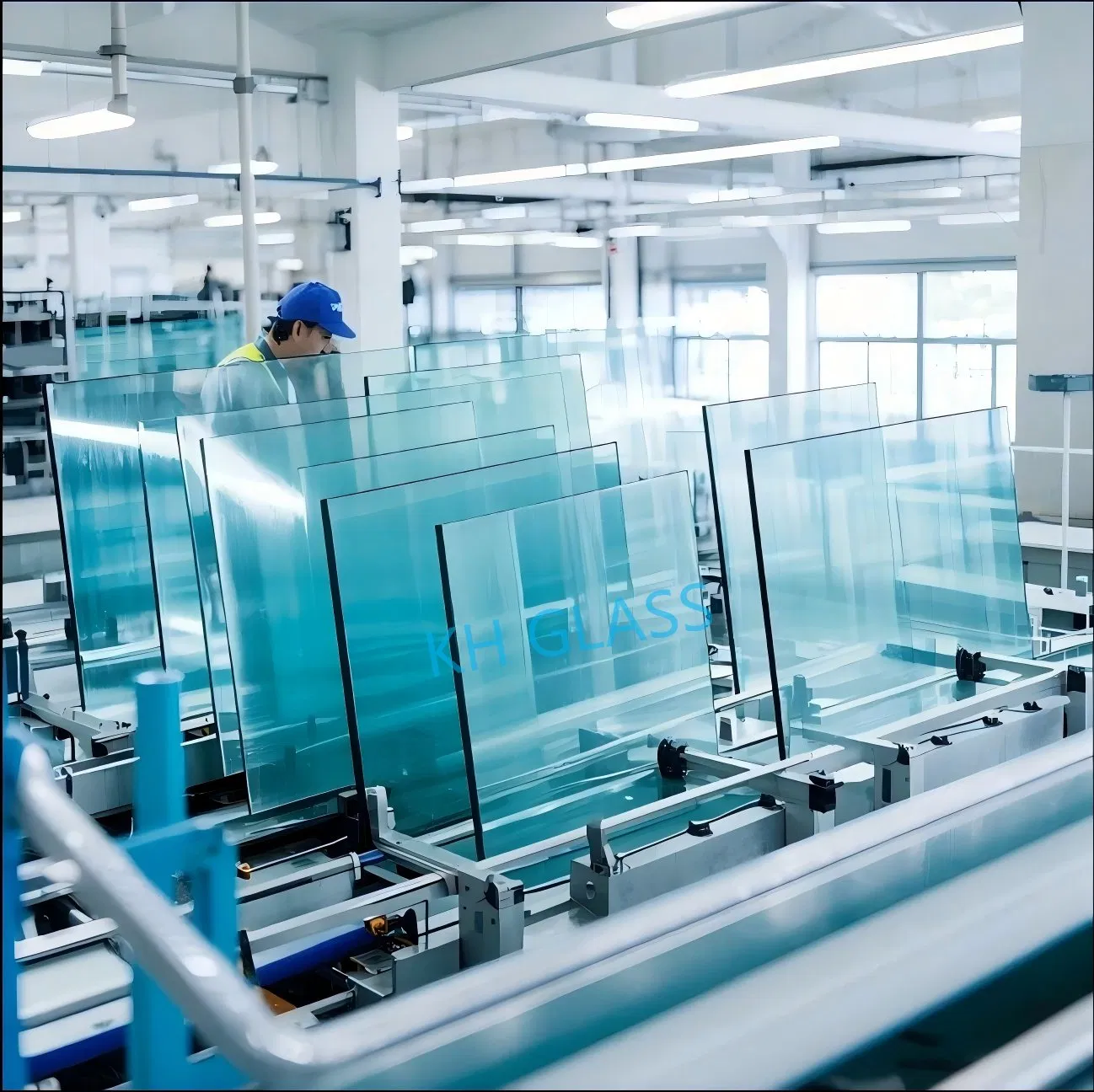 Clear Float Glass Interior Design High Clarity Custom Size 2mm-25mm Thickness Glass