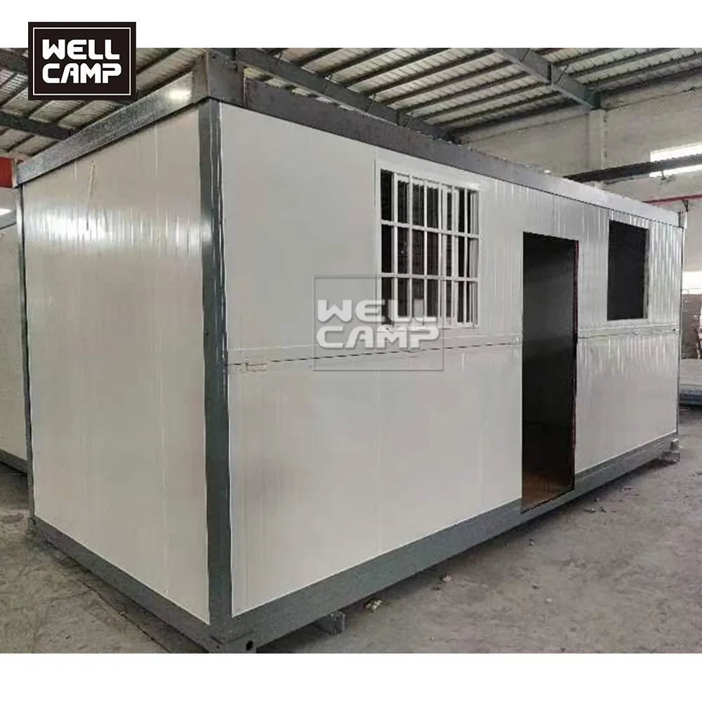 Hot Sale Caravan Collapasible Home Prefab House Portable Cabin Foldable Container Homes Price