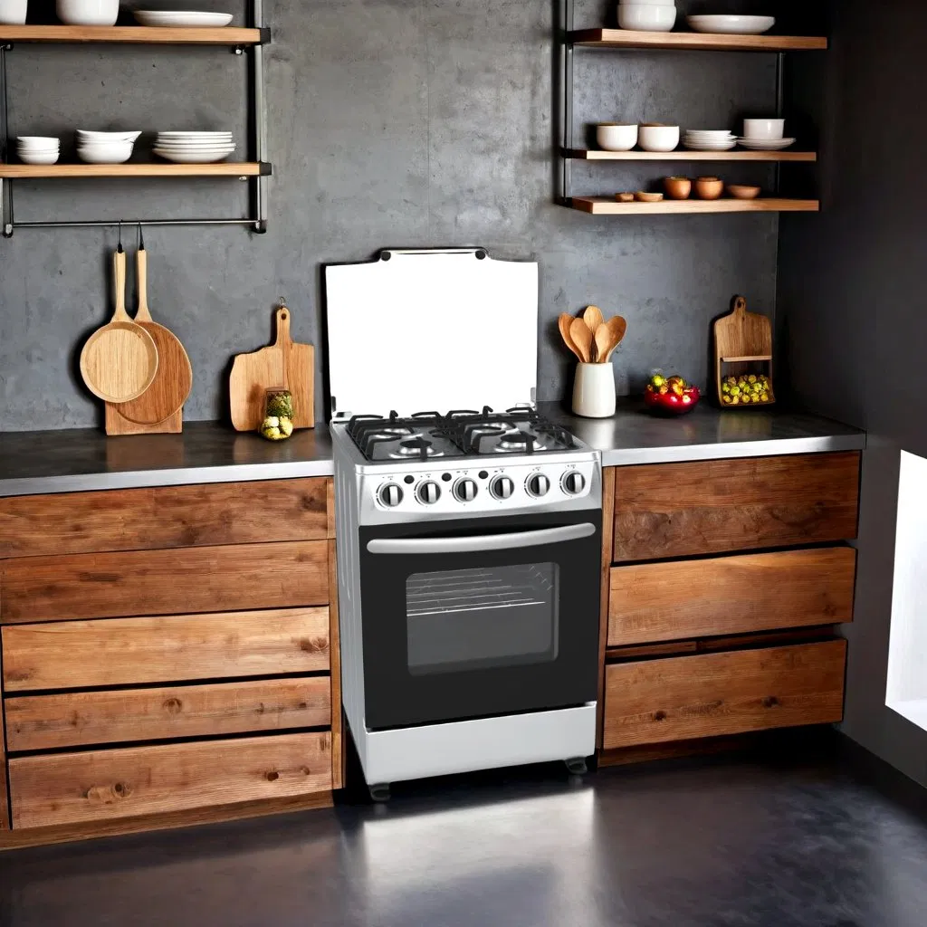 Versatile 24 Inch Freestanding Electric Oven for Restaurants with 4 Burner