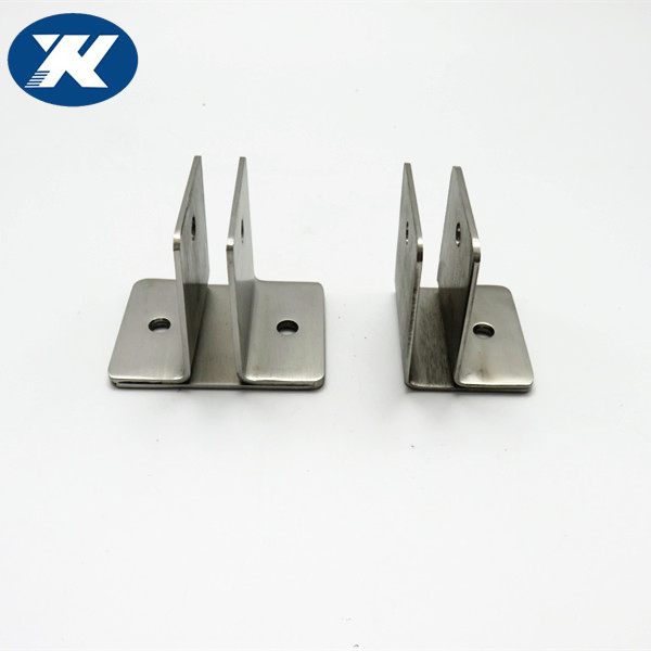 Stainless Steel Toilet Cubicle Metal Connecting Wall Angle Brackets