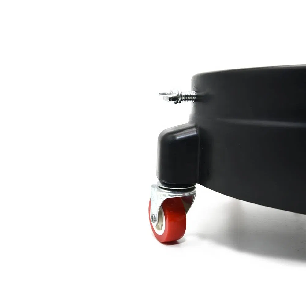 Shineopen 360 Degree Wash Bucket Round Moving Dolly Hold up to 5 Gallon Bucket Seats