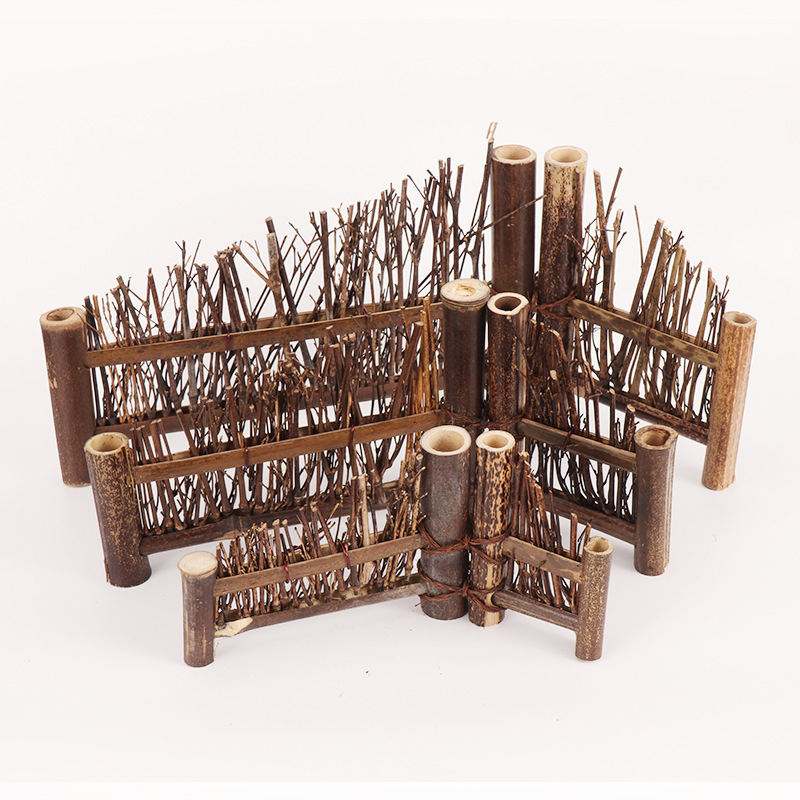 Popular Sushi Plate Arrangement Bamboo Fence Braided Fence Arrangement