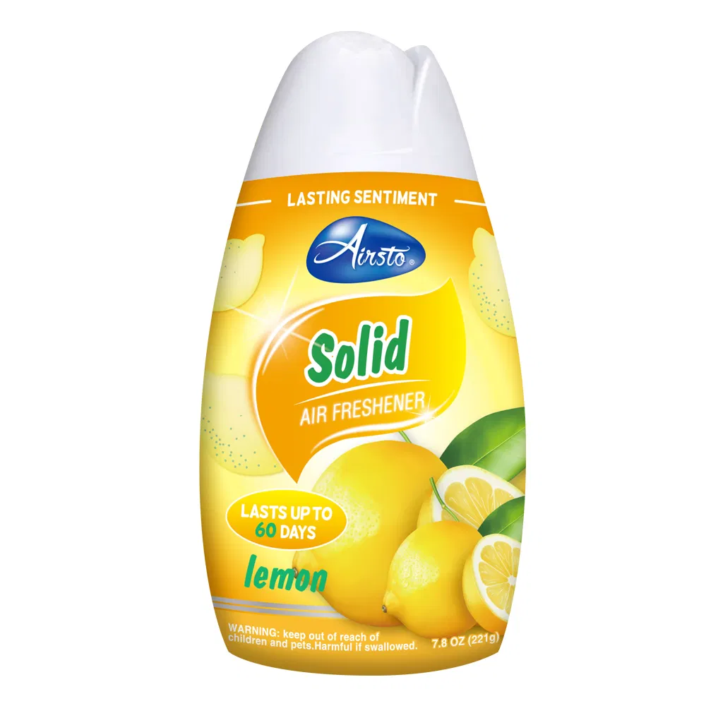 60 Days Long Lasting Solid Gel Air Freshener for Car/Home - OEM Service Available