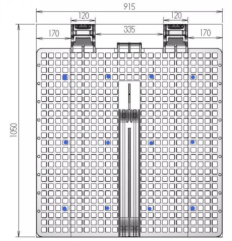 Sureguard Plastic Brick Guards for Scaffolding