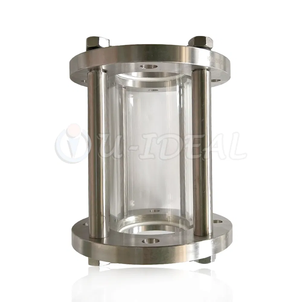 Full View Flanged Sight Flow Indicator Full Window Sight Glass Manufacture
