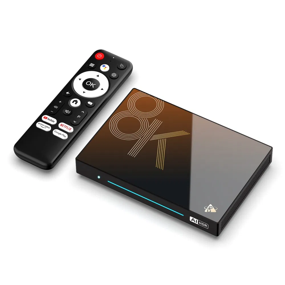 Android 14 Smart TV Box H96 Max M9s Rk3576 Octa Core 4GB 32GB 8GB 128GB 2.4G/5g WiFi 6 1000m LAN DDR4 Set Top Box