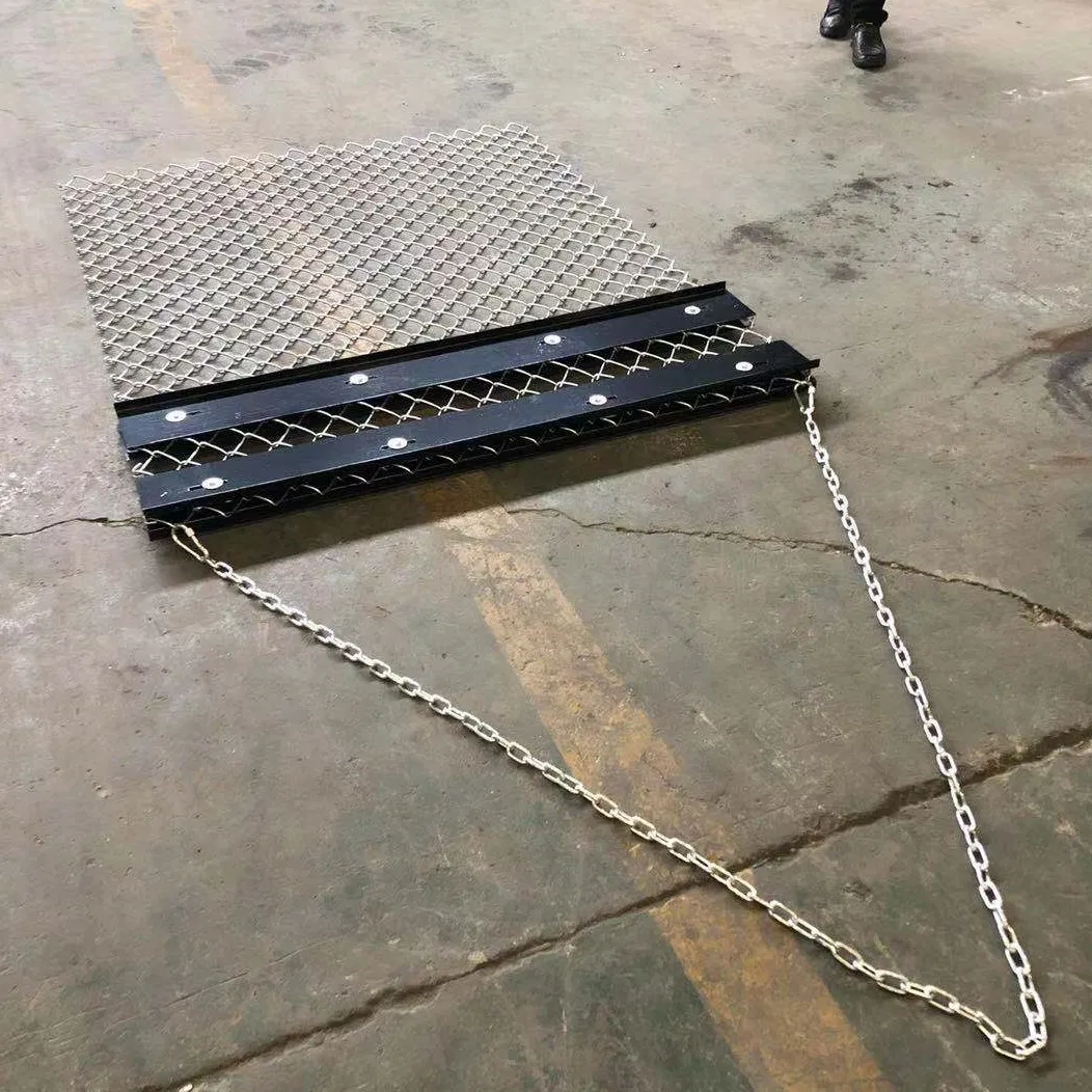 10' Chain & Spike Trailed Harrow