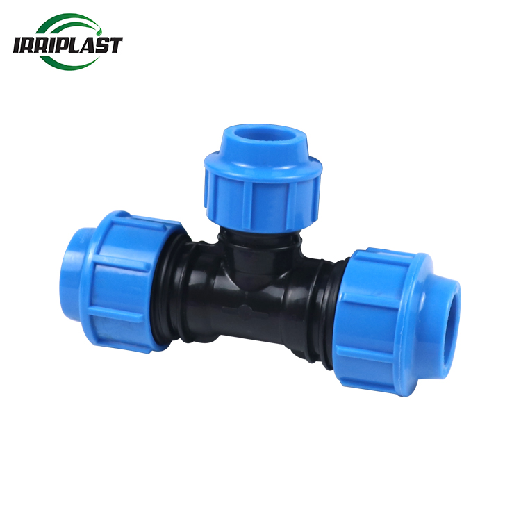 Factory Price PP Compression Fittings for HDPE Pipe Connection for Water Supply