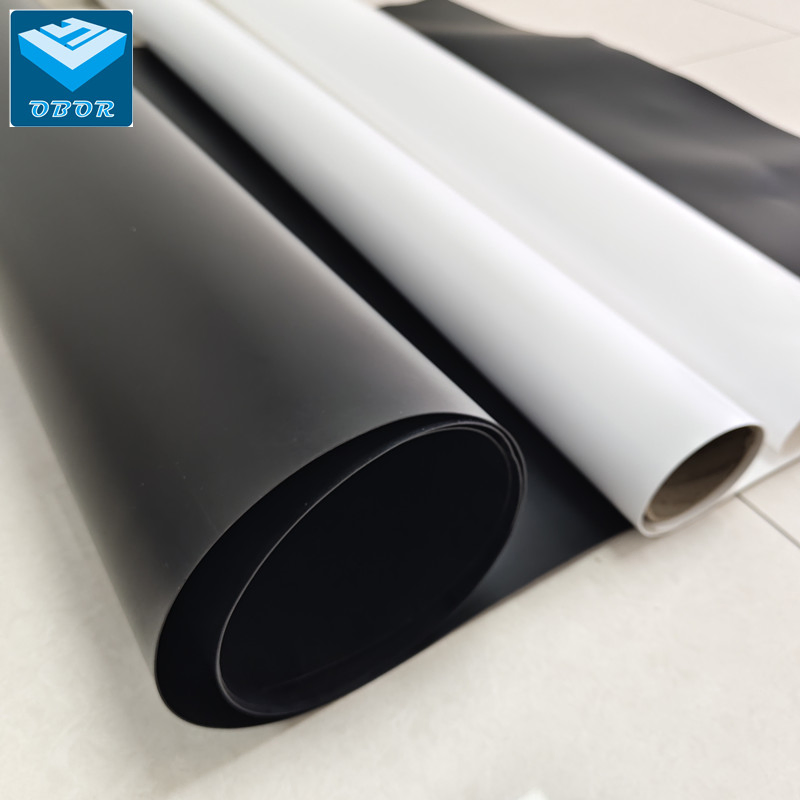 0.5mm/0.75mm/1.0mm/1.5mm/2.0mm ASTM Impermeable Waterproof HDPE Geomembrane for Dam/Landfill/Lake/Biogas/Mining/Fish/Shrimp Farm Pond Liner Manufacturer Price