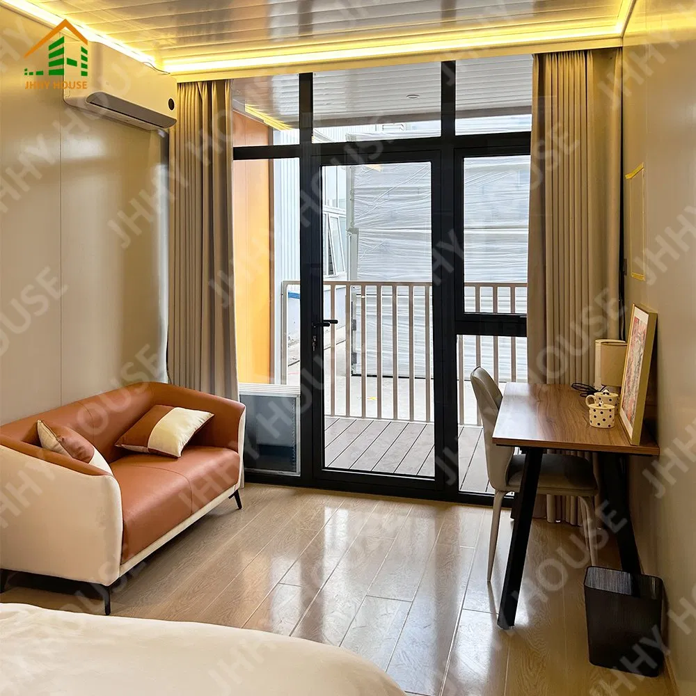 Low Cost Construction Site Housing Solutions 20FT Container House for Hotel