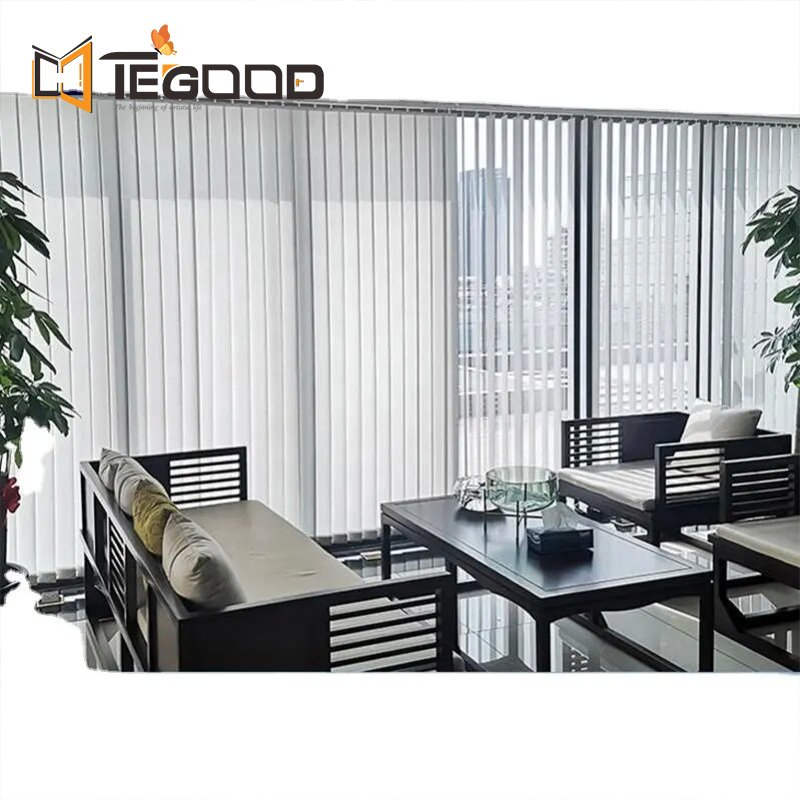 Aluminium Oval Louver Shutter Window as Sunbreaker Motorized Louver Windows