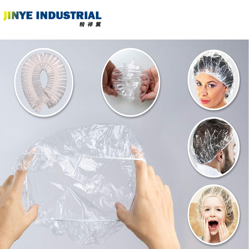High Quality Disposable Clear LDPE HDPE Plastic Shower Caps