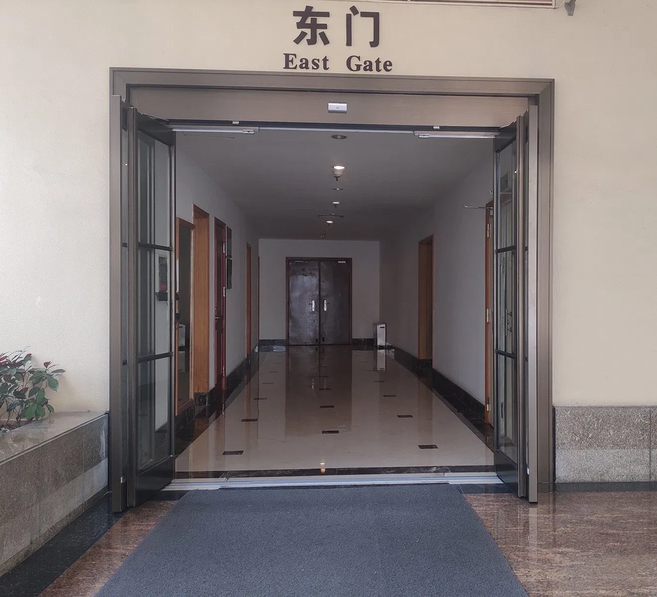 Anti-Panic Sliding Doors Automatic Break out Door