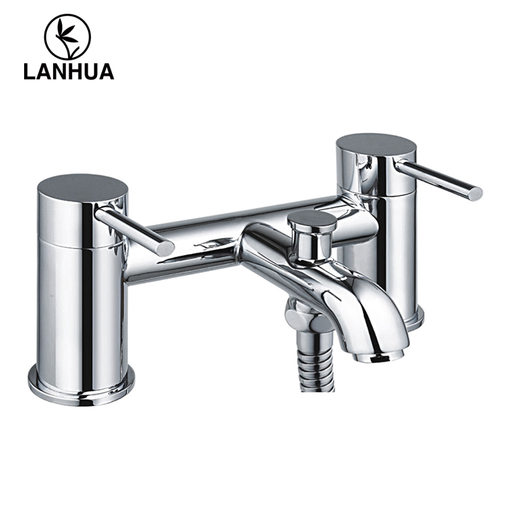Double Hole Shower Bathtub Faucet