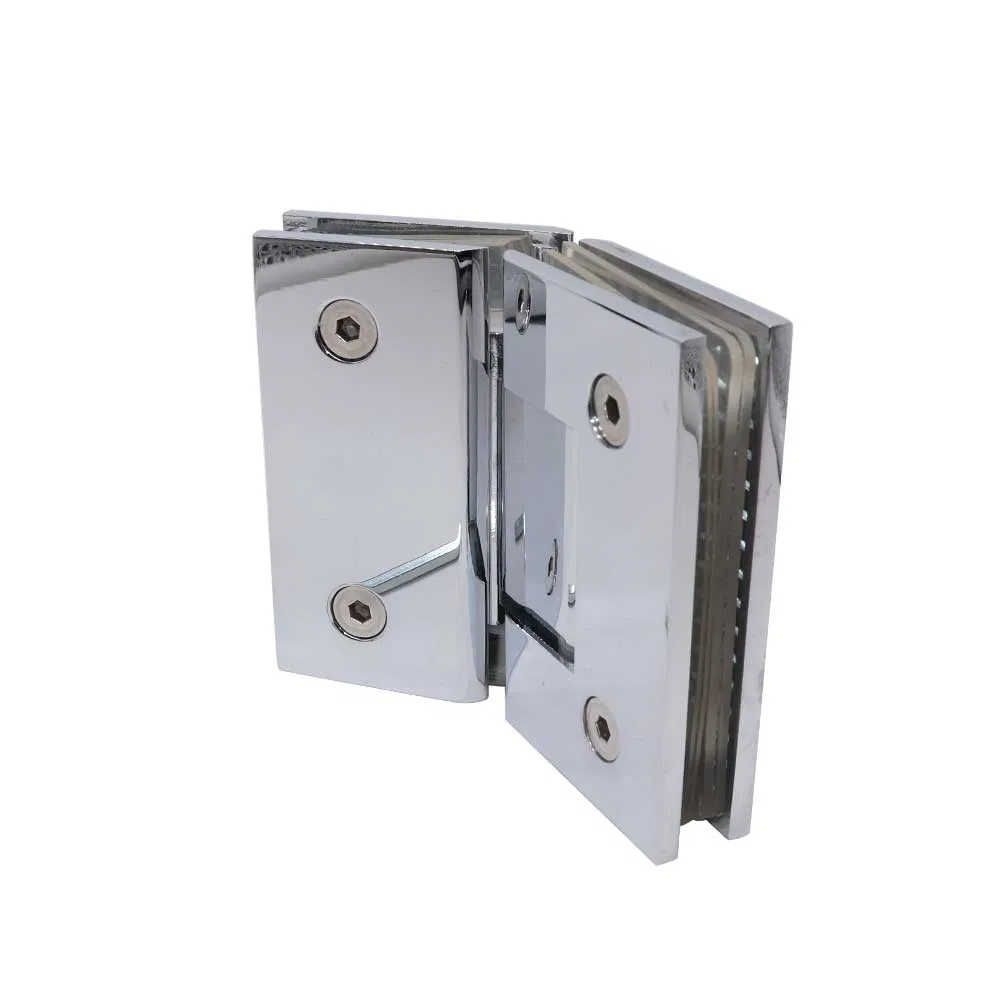 Factory Price 90 Degree Corner Connector Glass Door Clamp