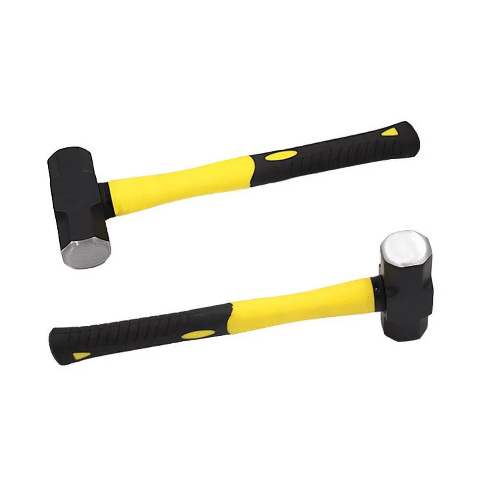 Sledge Hammer W/Plastic Covered Fiberglass Handle