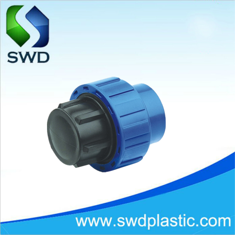 PP Compression Fittings End Cap Pn10 PP Pipe Compression Fittings