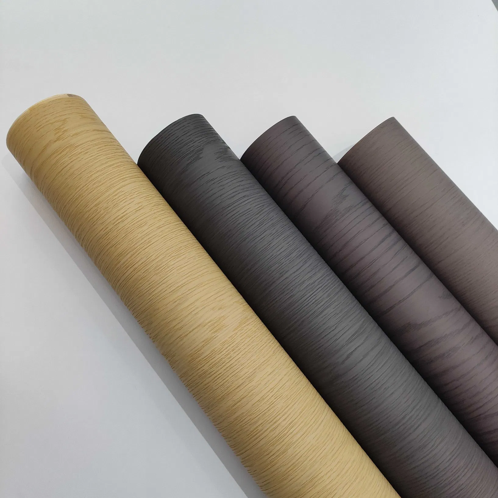 Premium Italian Woodgrain Adhesive PVC Decorative Film for Wall Panels and Furniture
