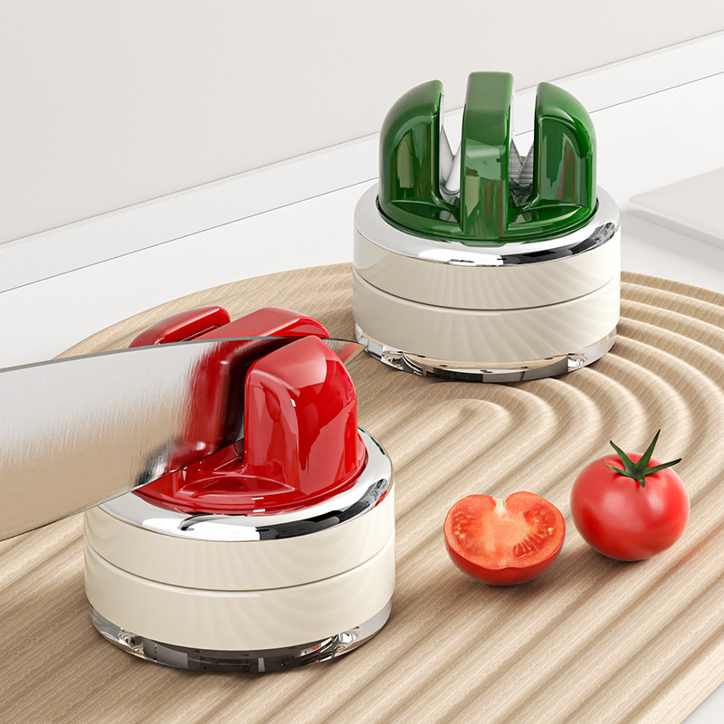 New Suction Cup Sharpener Kitchen Household Tools Wall Mounted Kitchen Scissors Knives Sharpening Stones
