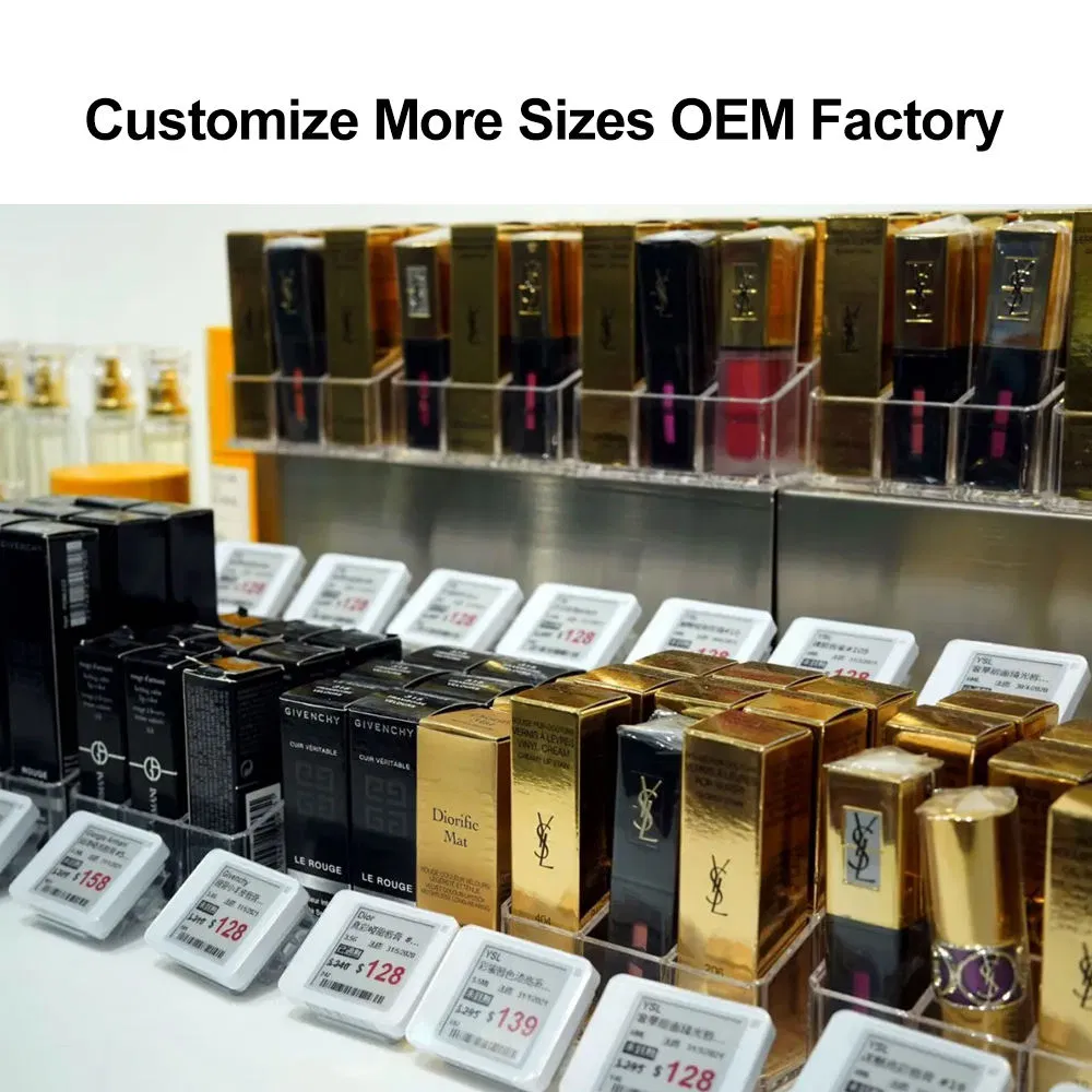 Customized to Sample 4-Color Electronic Shelf Label E-Paper Tags Display Digital Price Tag Smart Price Tag with E Ink Display Crash Prevention System