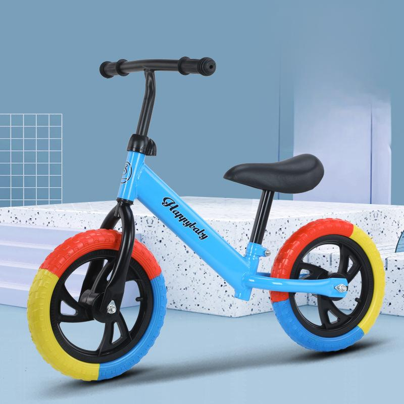 Premium 12in Baby Balance Bike Carbon Steel Ride-on Toys Kids Exercise Toys