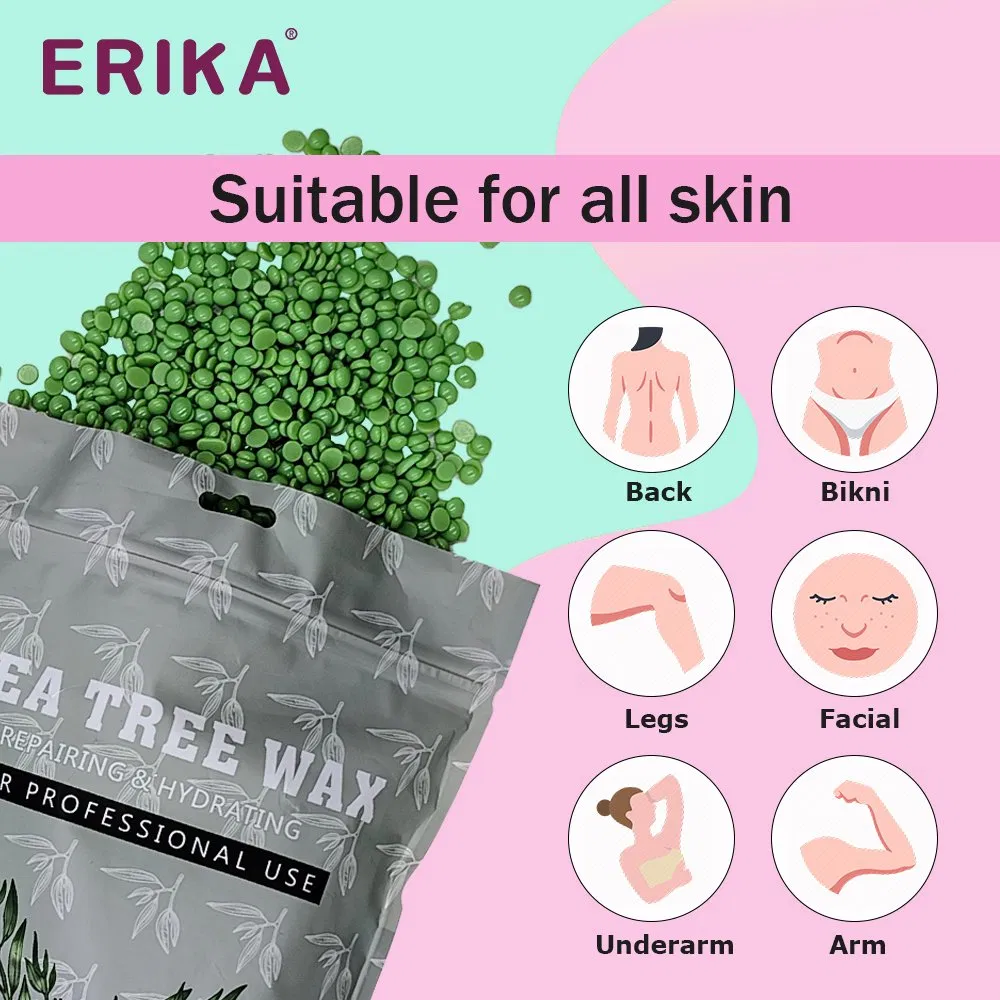 1000g 1kg Chocolate Painless Hair Removal Hard Wax Beans Depilatory Wax Beads for Face