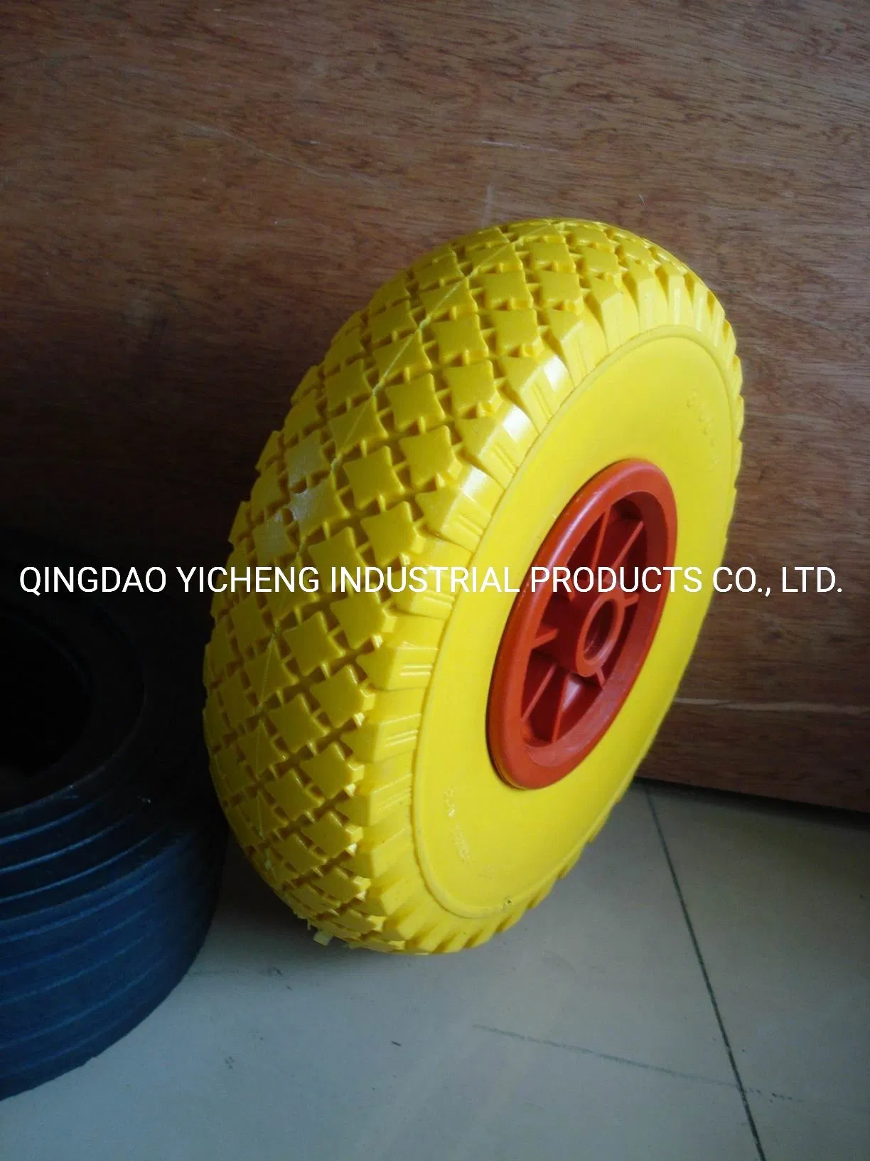 High Quality PU Foam Wheel and Wheelbarrow Wheel From Qingdao Factory