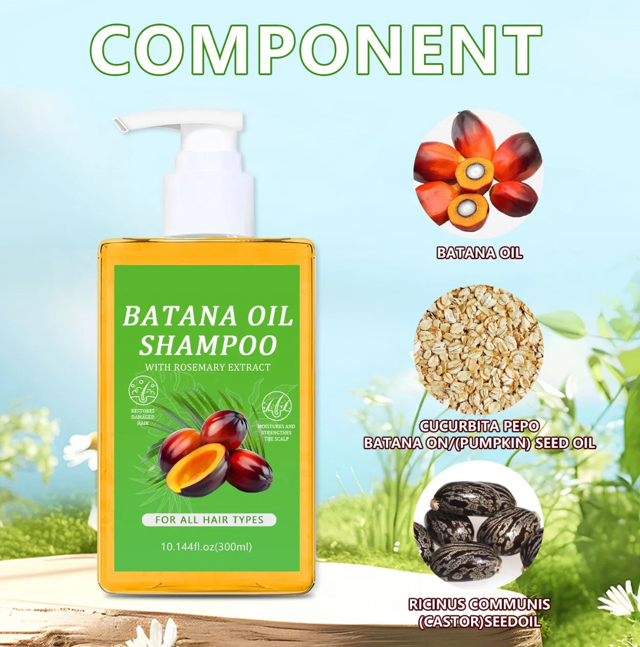 Online Wholesale and Retail Batana Oil Conditioner and Shampoo with Batana Oil for Hair Growth Scalp Treatment Batana Oil Rosemary Biotin Shampoo