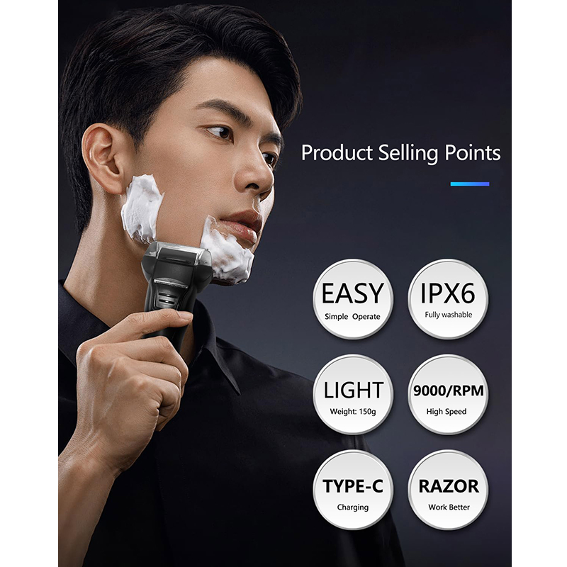 Waterproof 5W Men Electric Shaver