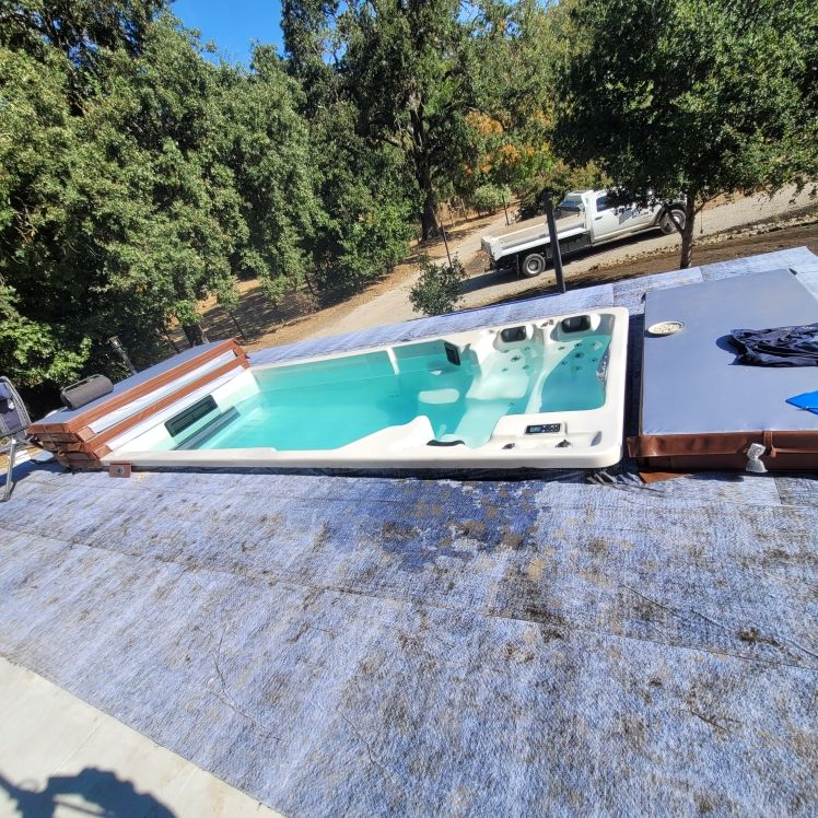 Прямоугольный спа-бассейн Endless Pool 5.8 м для улицы