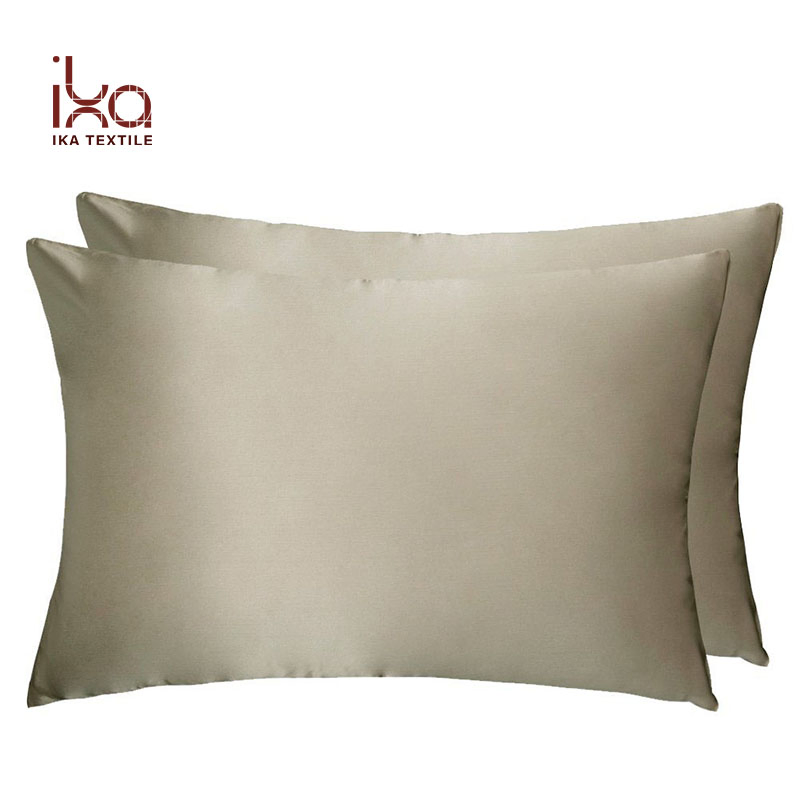 Standard Natural Silk Satin 19 Momme Both Sides Pillow Cover Cushion Wholesale