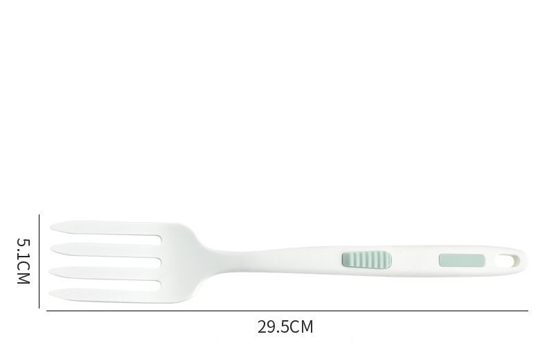 Household Multi Functional Colorful Silicone Fork Food Grade Fork