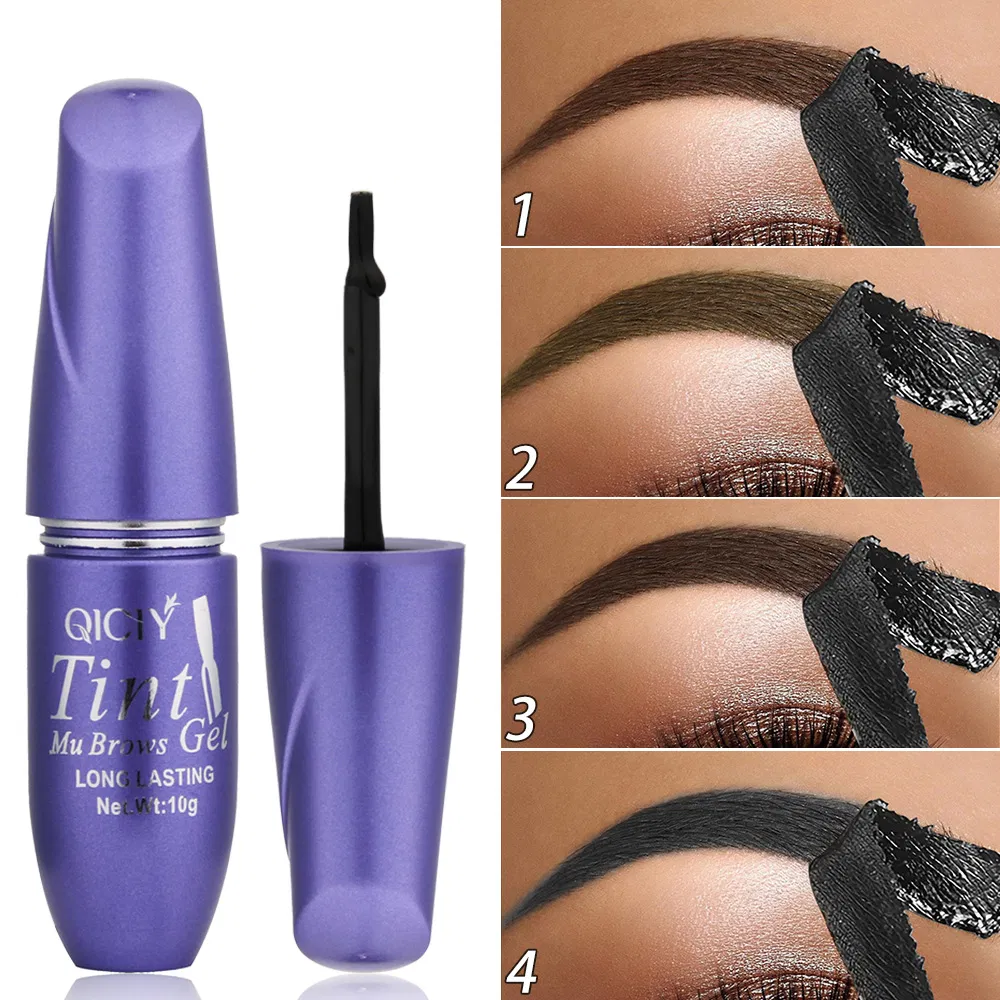 Cosmetic Factory 10g 4 Color Peel Tear-off Eyebrow Cream