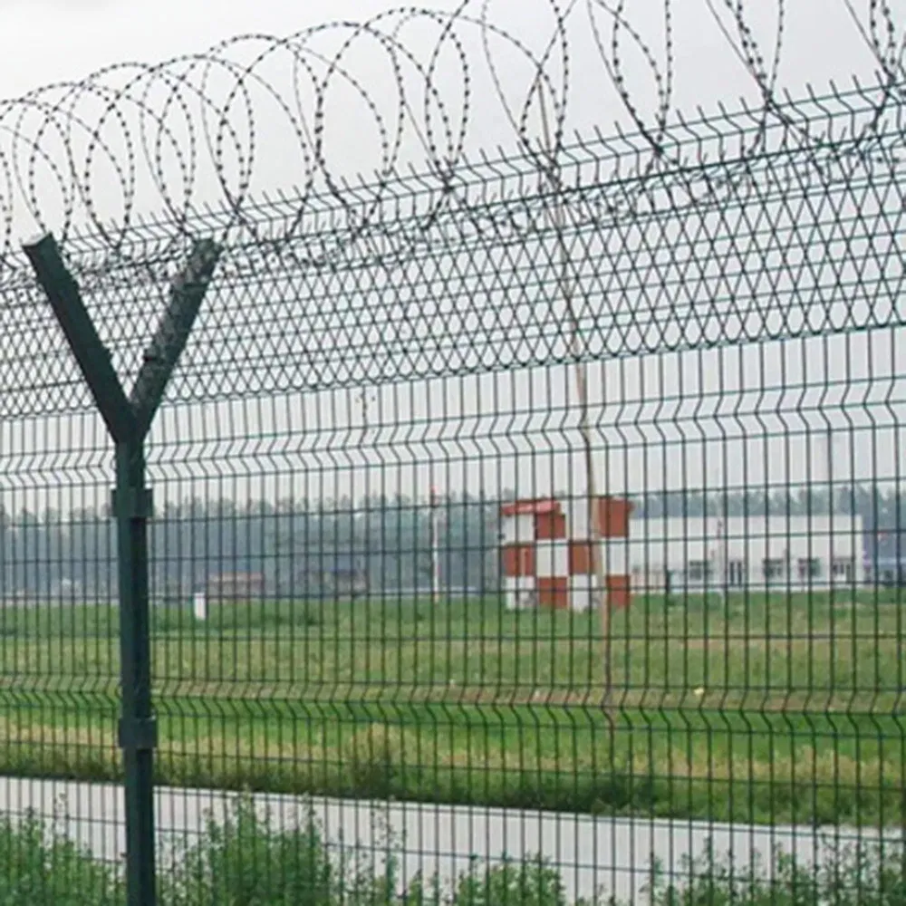 Factory Stock Wholesale Barbed Wire Anti-Climbing Isolation Fence